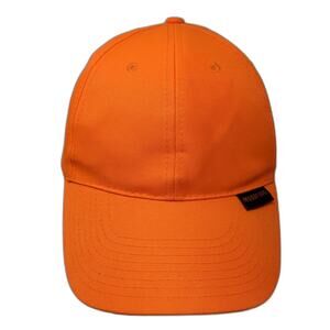 Mossy Oak Strapback Baseball Cap Orange One Size Adjustable Paramount Outdoors